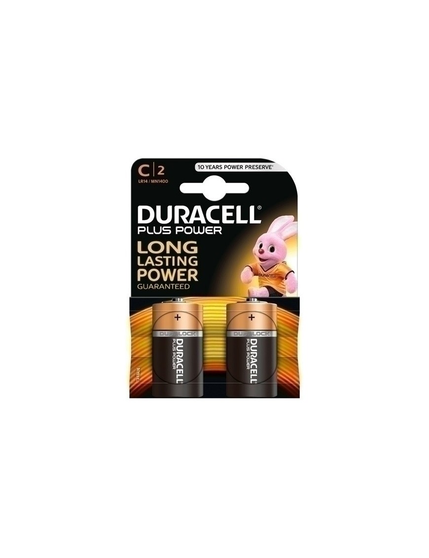 Pilas Duracell C Plus (Mn1400-Lr14) B/2