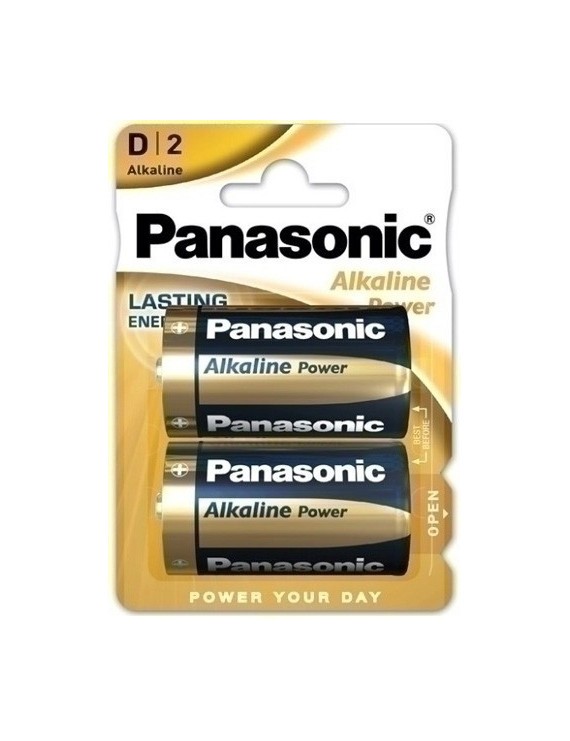 Pilas Panasonic Alkaline Lr20 B/2