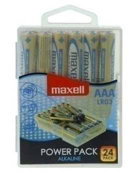 Pilas Alcalina Maxell Lr03 P/24