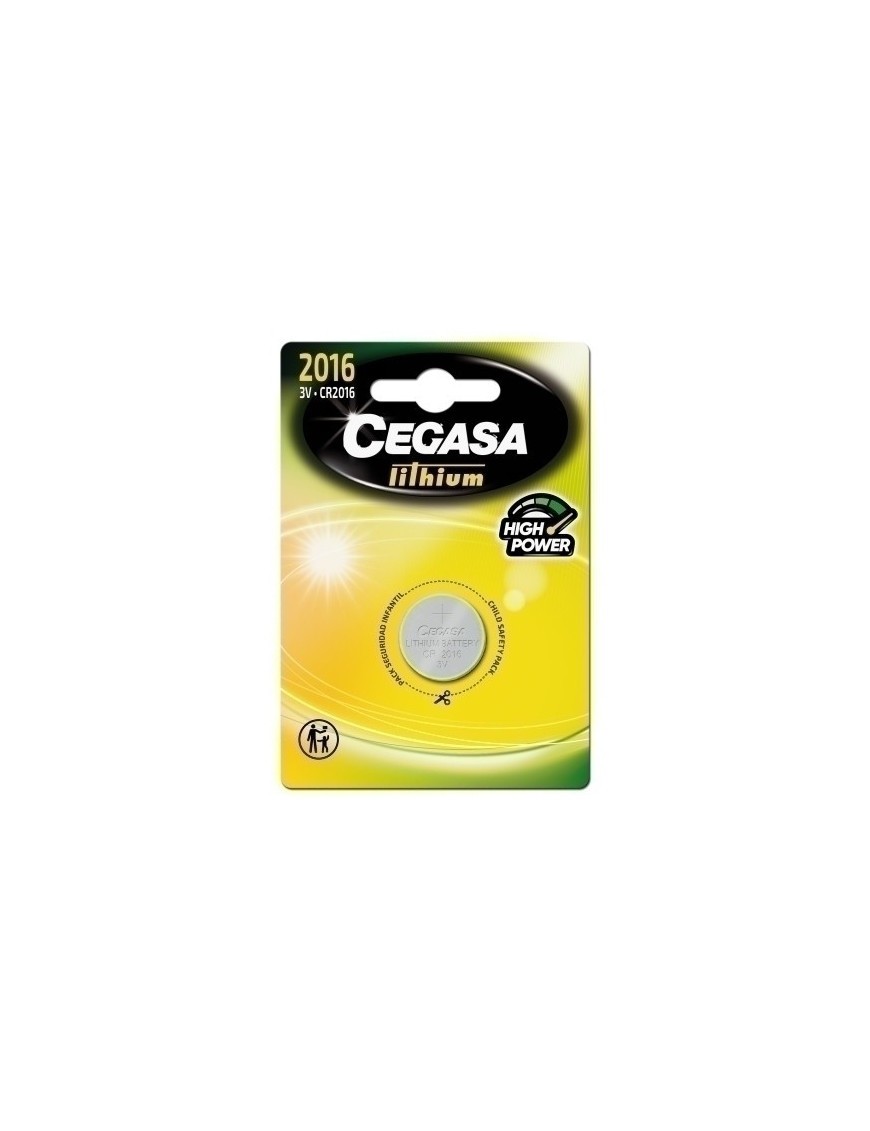 Pilas Cegasa Micro Cr2016 3V B/1