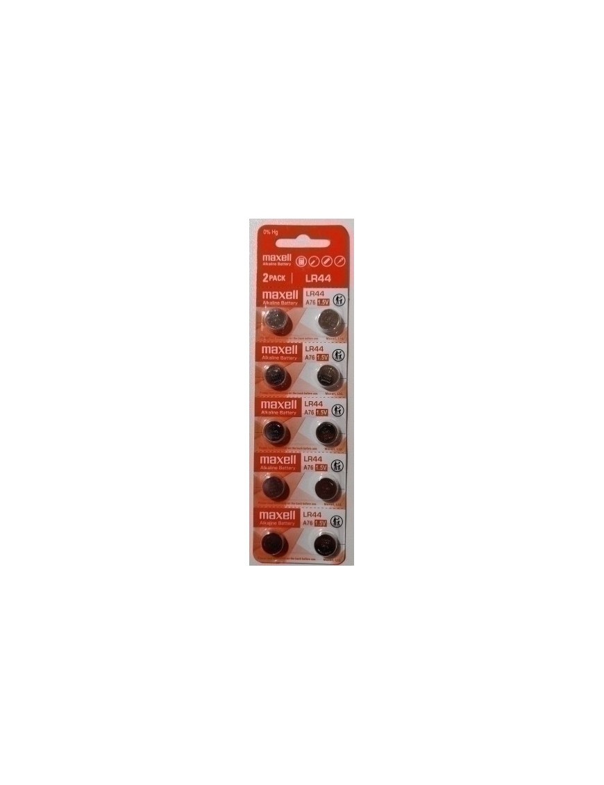 Pilas Maxell Micro Lr0044W  1,5V Bl.10