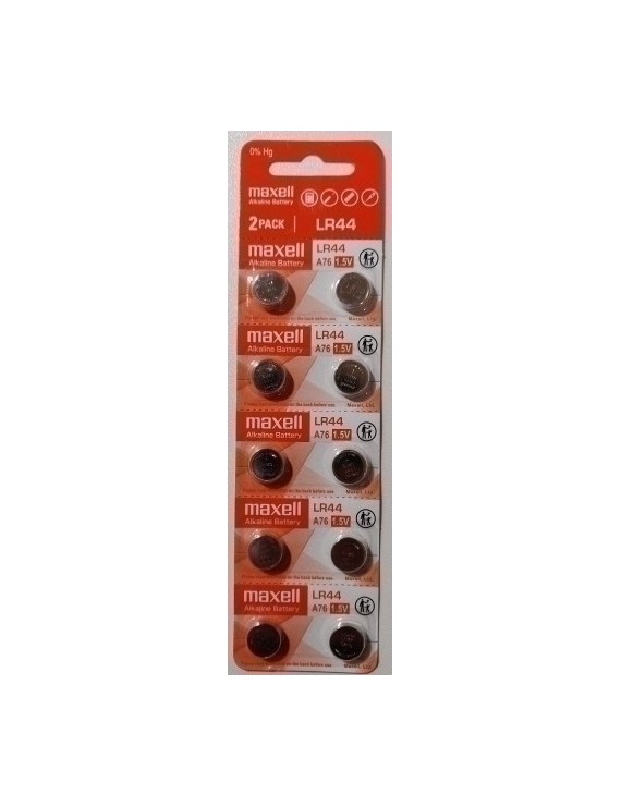 Pilas Maxell Micro Lr0044W  1,5V Bl.10