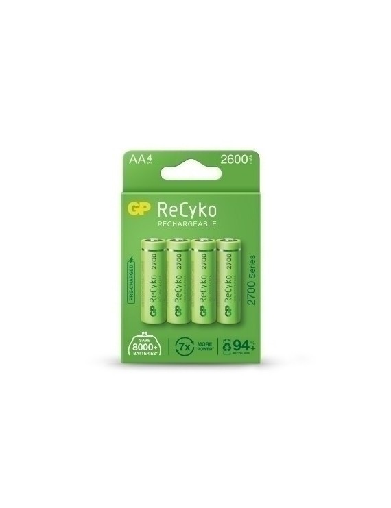 Pilas Recargables Gp 2600 B/4