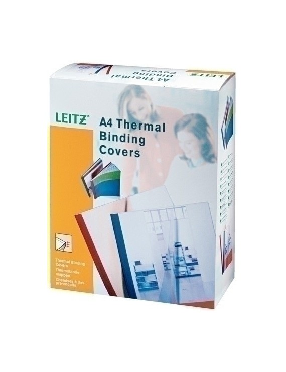 T.Term. Leitz A4 3 Mm 240 G Blanco C/100