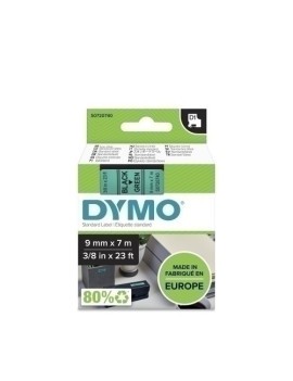 Cinta Rot.Dymo Lm D1 7M  9 Negr.S/Verde