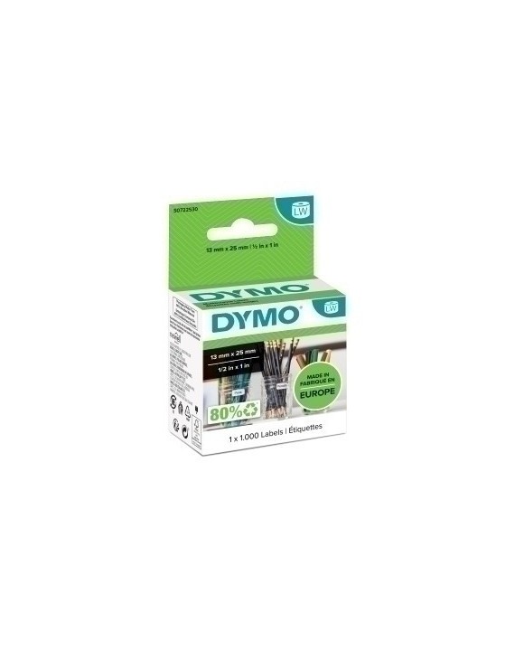 Etiq.Dymo Lw  13X25Mm Rl.1.000 Multifun.