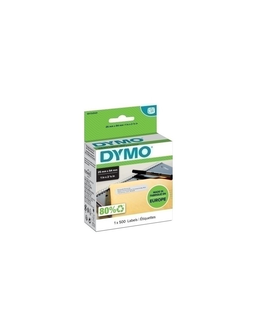 Etiq.Dymo Lw  25X54Mm Rl.500 Remitente