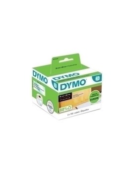 Etiq.Dymo Lw  36X89Mm Rl.260 Plast.Tran.