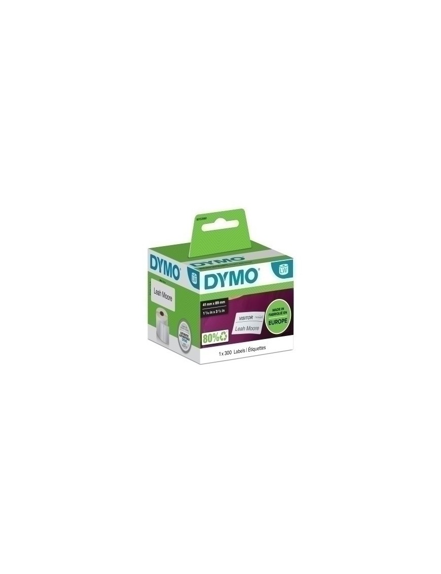 Etiq.Dymo Lw  41X89Mm Rl.300 Identific.