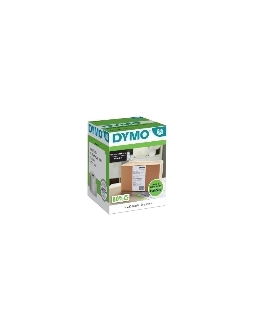 Etiq.Dymo Lw 104X159Mm Rl.220 Envio 4Xl