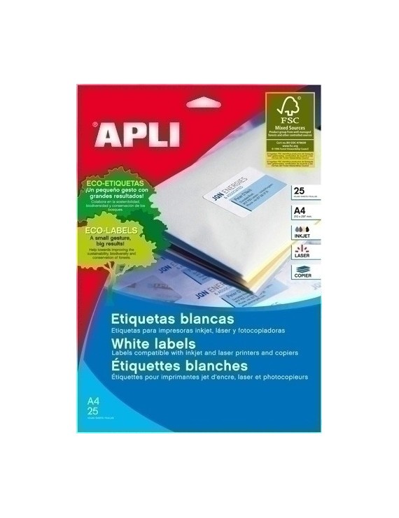 Etiq.Imp.Apli 02415 100H A4 63,5X46,6