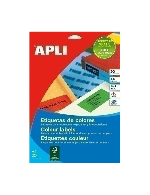 Etiq.Imp.Apli 01592 20H A4 Azul 70X37