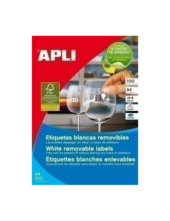 Etiq.Imp.Apli 03053 100H A4 48,5X16,9