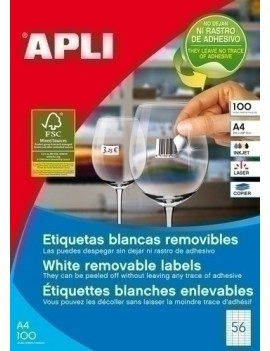 Etiq.Imp.Apli 03055 100H A4 52,5X21,2