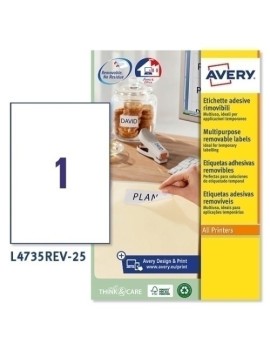 Etiq.Imp.Avery L4735Rev 25H A4 210X297