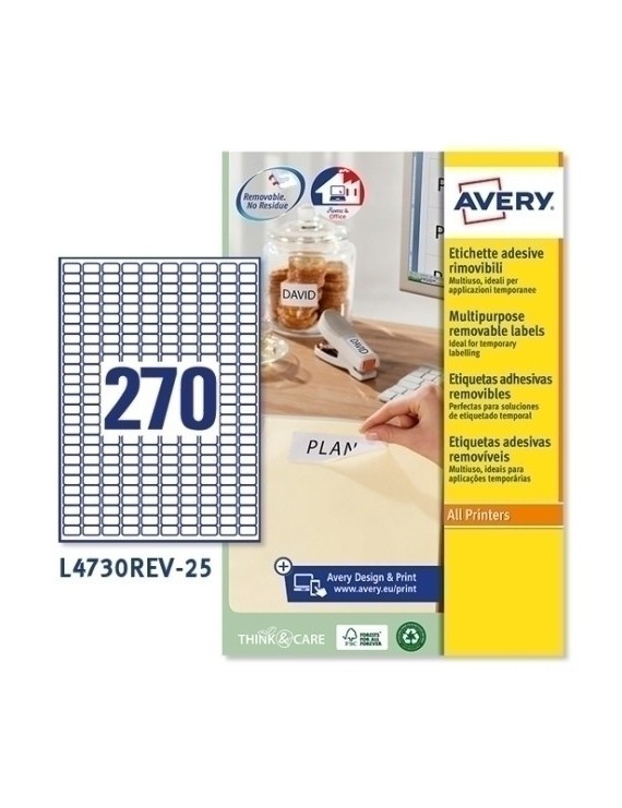 Etiq.Imp.Avery L4730Rev 25H A4 17,8X10