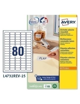 Etiq.Imp.Avery L4732Rev 25H A4 35,6X16,9