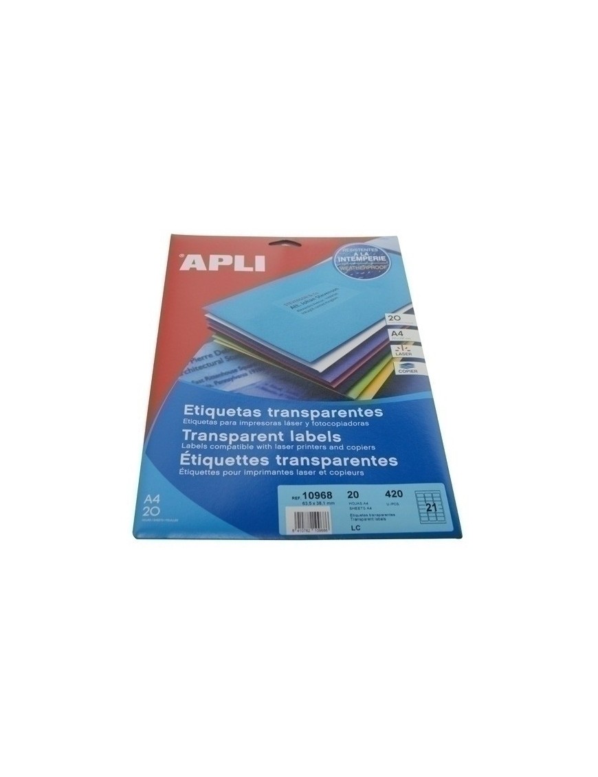 Etiq.Imp.Apli 10968 20H A4 63,5X38,1