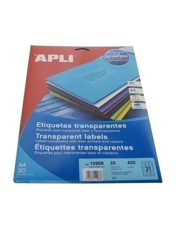 Etiq.Imp.Apli 10968 20H A4 63,5X38,1