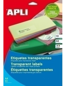 Etiq.Imp.Apli 10967 10H A4 Plt 63,5X38,1