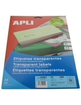 Etiq.Imp.Apli 10051 10H A4 Plt 70X37