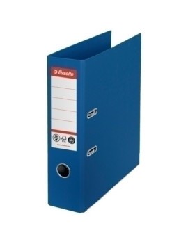 Archivador Ess.Cart.Forrado A4 75Mm Azul