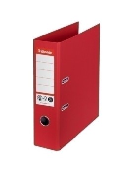 Archivador Ess.Cart.Forrado A4 75Mm Rojo