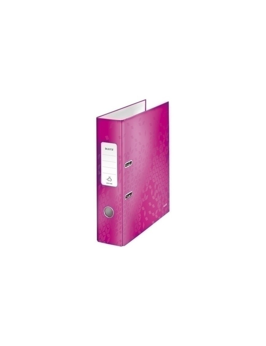 Archivador Leitz Wow A4 180º 80Mm Fucsia