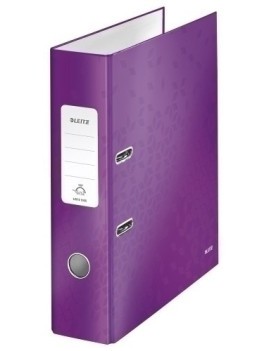 Archivador Leitz Wow A4 180º 80Mm Violet