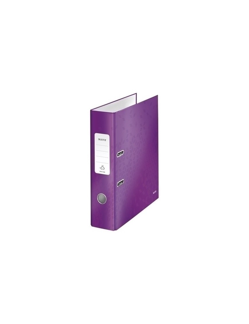 Archivador Leitz Wow A4 180º 80Mm Violet