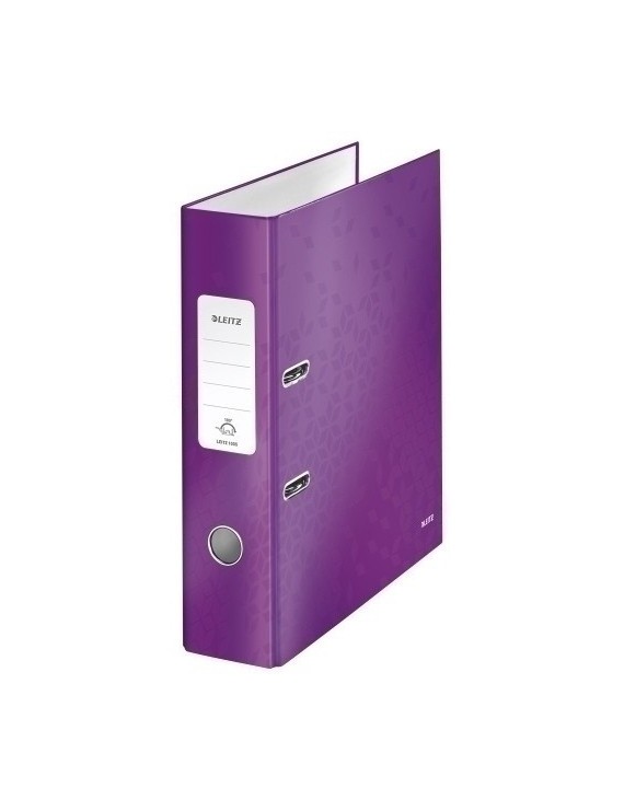 Archivador Leitz Wow A4 180º 80Mm Violet