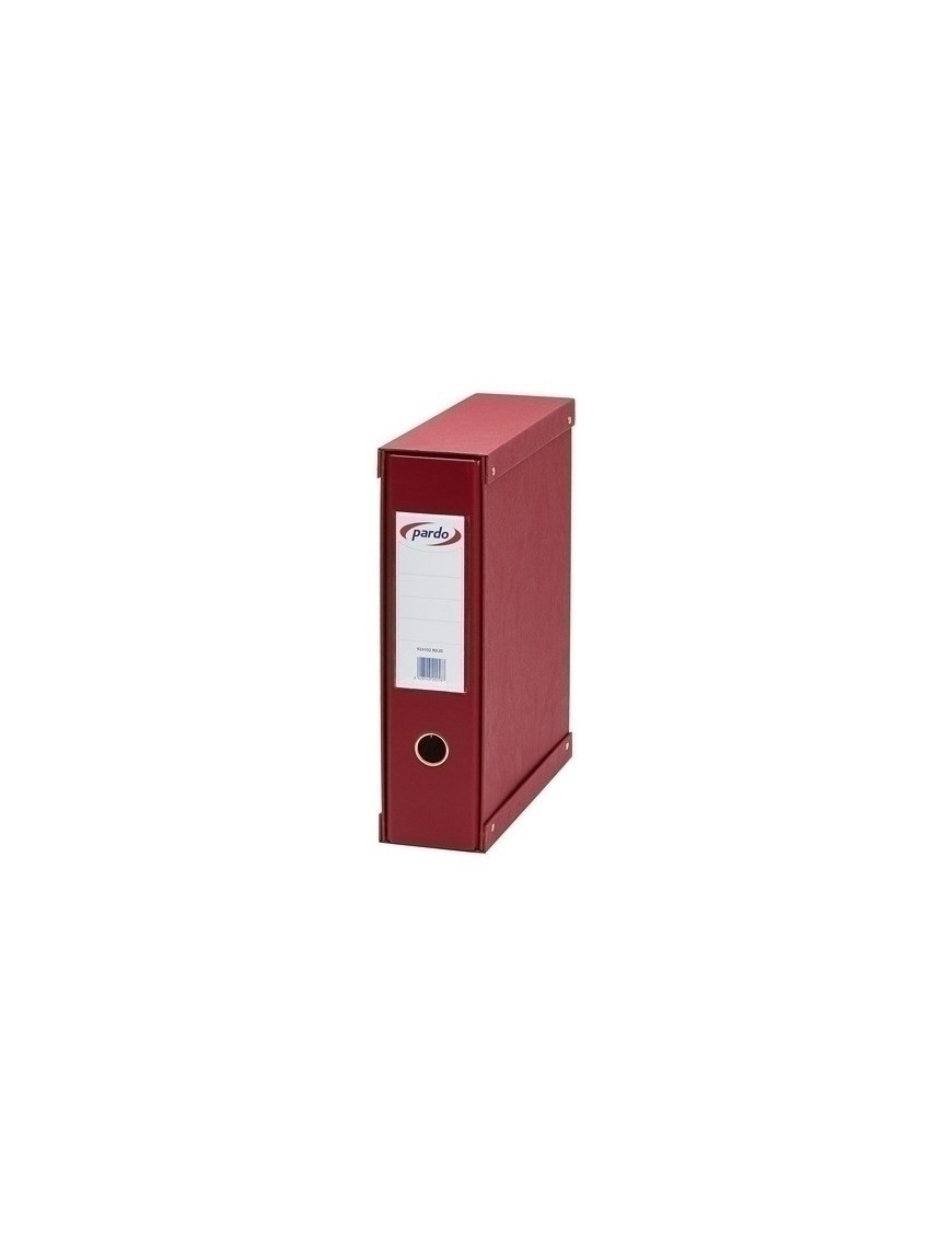 Archivador Pardo Fr.Pvc A4 C/Cj.70 Rojo