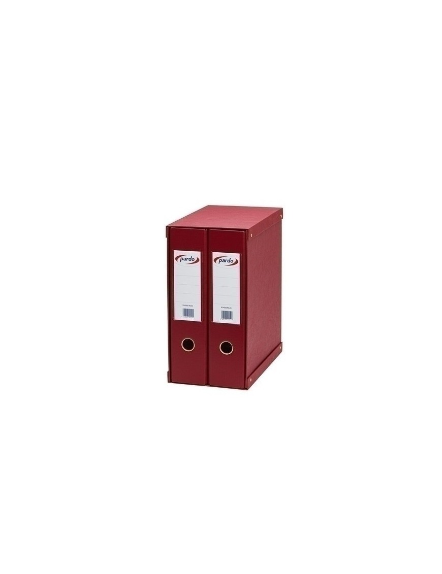 Modulo Archivad.Pardo For.Pvc 2 Fº Rojo