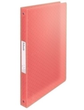 Carpeta Essel.Pp A4 4 An.25 Rd Coral