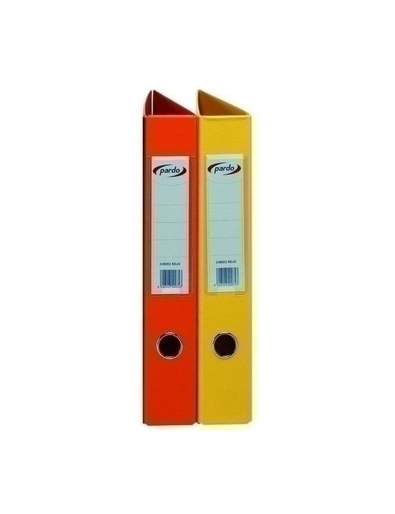 Carpeta Pardo Pvc Fº 2 An.40 Mx Amarillo