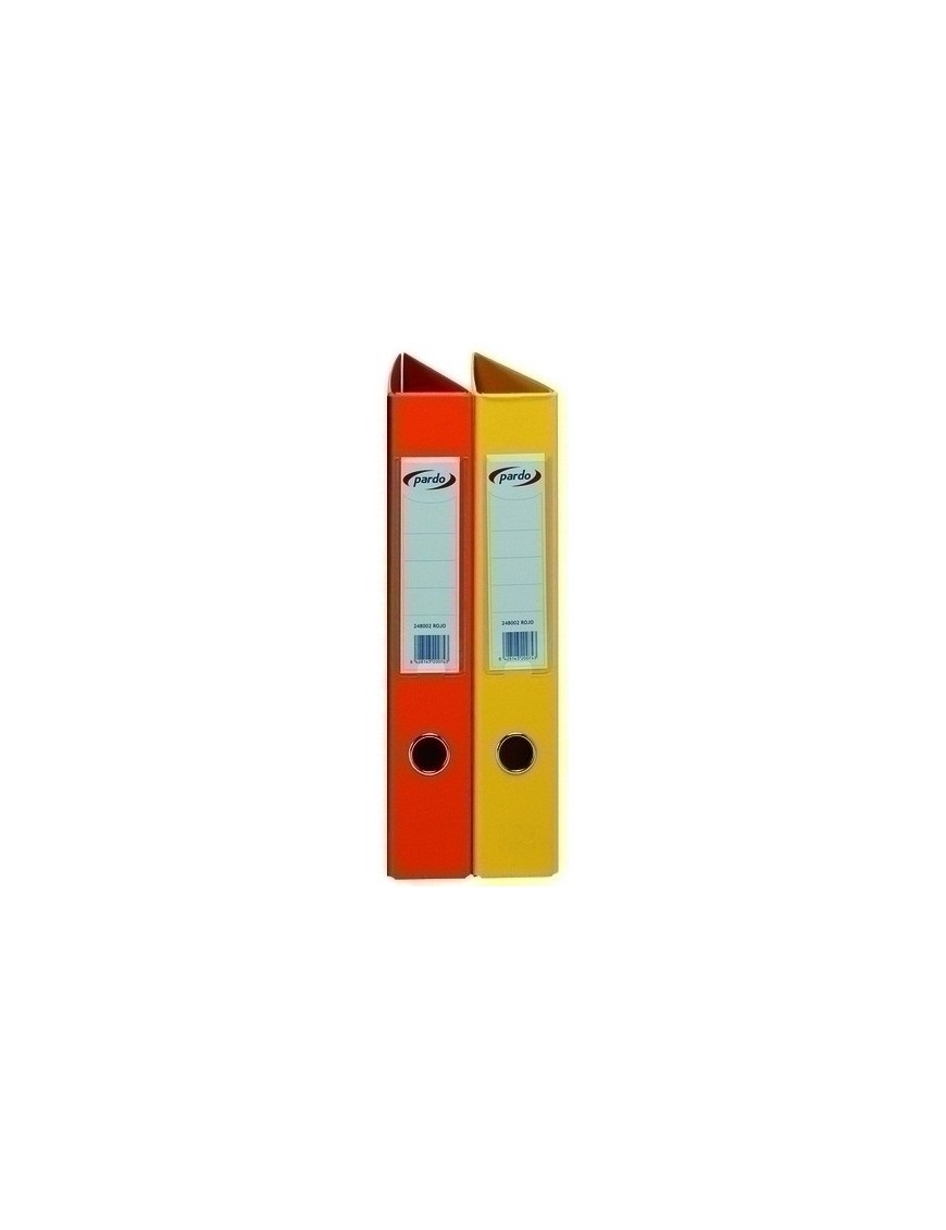 Carpeta Pardo Pvc Fº 4 An.40 Mx Naranja