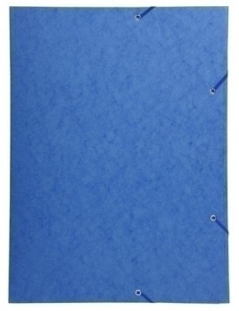 Carpeta Solap.Exacompta Cart. A3 Azul