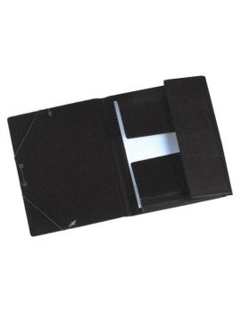 Carpeta Solap.Iber.Pvc Fº Prol. Negro