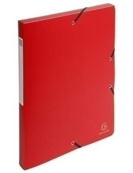 Carp.Proy.Exacompta Pp A4 2,5 Cm Rojo