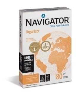 Papel A4 Navigator  80G 500H 4 Talad.Org