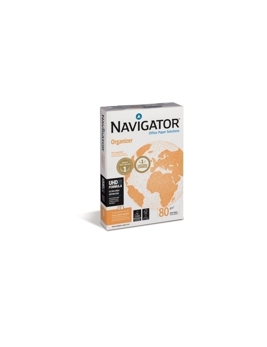 Papel A4 Navigator  80G 500H 4 Talad.Org