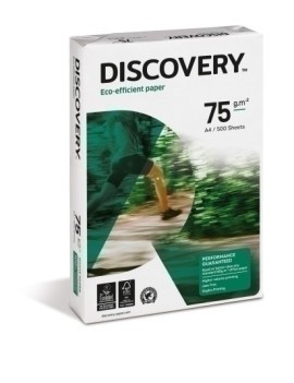 Papel A4 Discovery  75G 500H