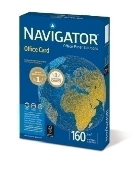 Papel A4 Navigator 160G 250H Office Card
