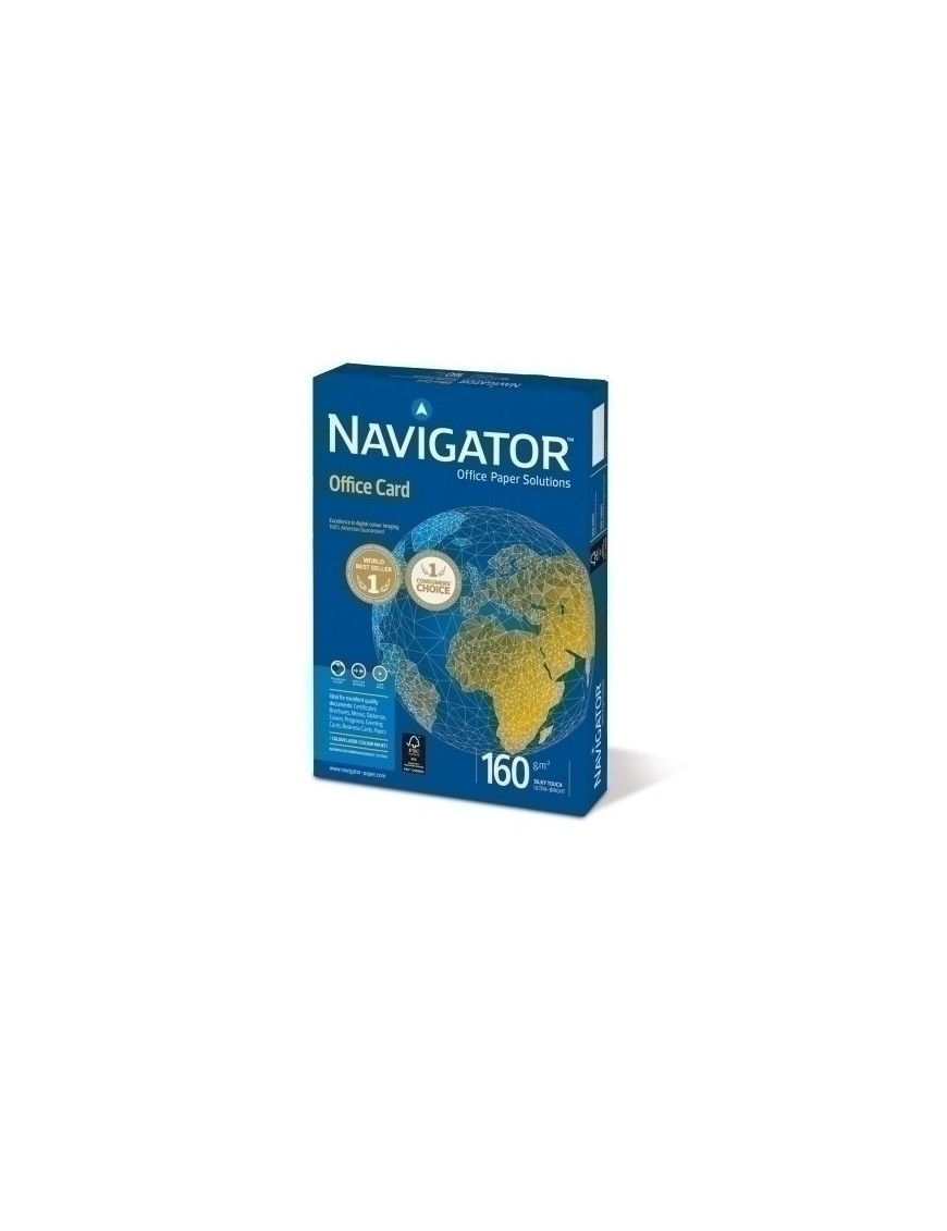 Papel A4 Navigator 160G 250H Office Card