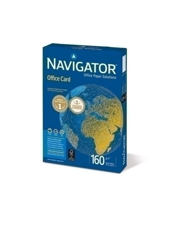 Papel A4 Navigator 160G 250H Office Card