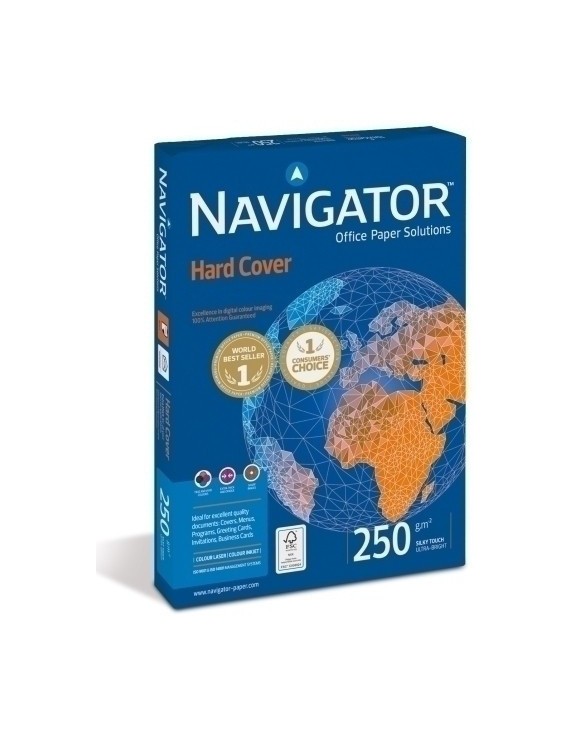 Papel A4 Navigator 250G 125H Hard Cover