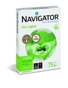 Papel A4 Navigator Eco-Logical 75G 500H