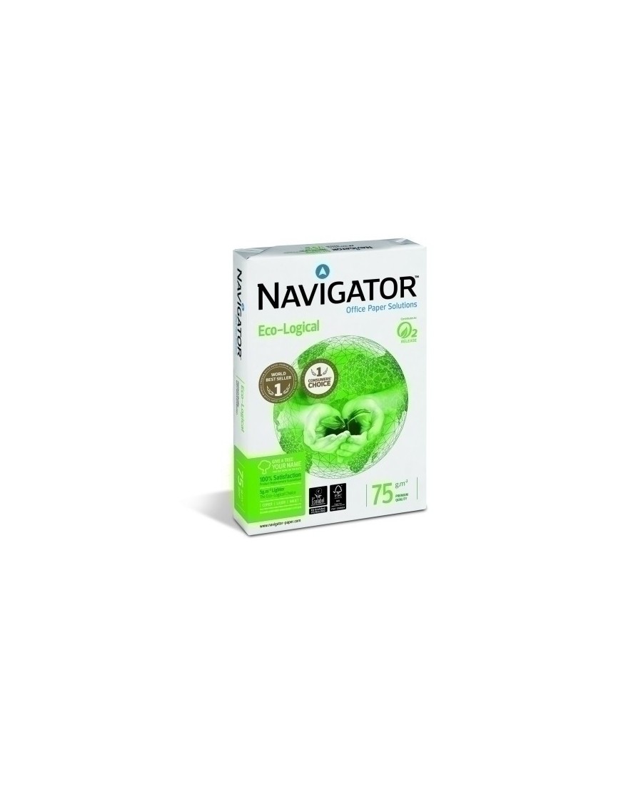 Papel A4 Navigator Eco-Logical 75G 500H
