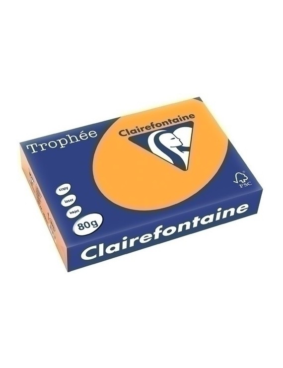 Papel Color A4 Trophee 80G 500H Clementi