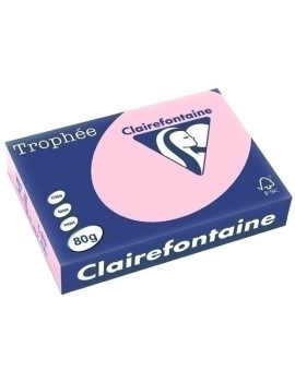 Papel Color A4 Trophee 80G 500H Rosa